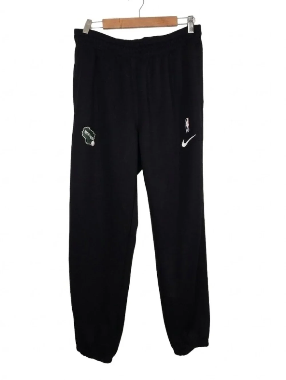 NBA Nike Milwaukee Bucks black sweats